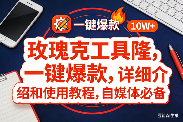 (17352期)玫瑰克隆工具,ai鲁大魔,自媒体必备神器,一键爆款神器,详细教程。 (17352期)玫瑰克隆工具,ai鲁大魔,自媒体必备神器,一键爆款神器,详细教程。