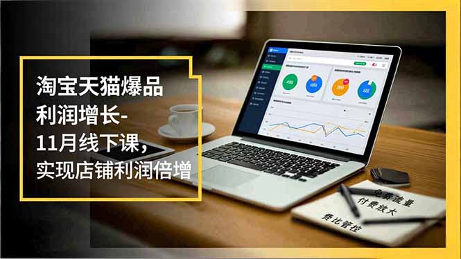 淘宝天猫爆品利润增长-11月线下课,免费流量、付费放大、费比管控,实现店铺利润倍增-站源网